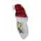 19" Tinsel Santa Claus Christmas Window Decoration